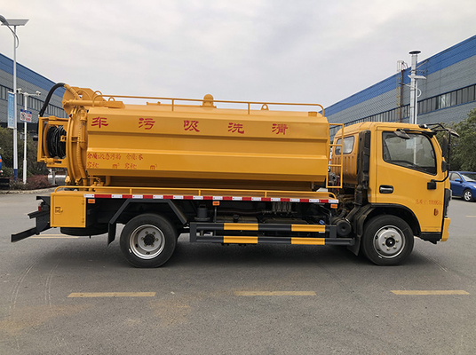 Kanalizasyon Emme Belediye Sanitasyon Kamyonu 165hp 10 Cbm Tank Euro 6 Emisyon