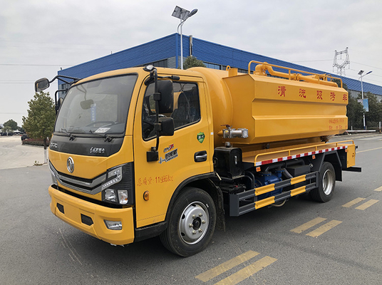 Kanalizasyon Emme Belediye Sanitasyon Kamyonu 165hp 10 Cbm Tank Euro 6 Emisyon