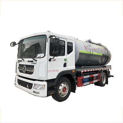 Orta Dışkı Emme Kamyonu 11.5 CBM Dizel 200 HP Kanalizasyon Emme Tankeri Kamyonu