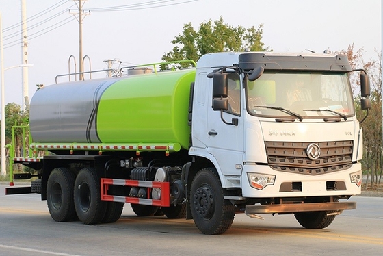 Çift Arka Akslı Yol Sulama Kamyonu Ağır Hizmet 6x4 16 Cbm 14470kg Tank