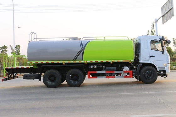 Çift Arka Akslı Yol Sulama Kamyonu Ağır Hizmet 6x4 16 Cbm 14470kg Tank