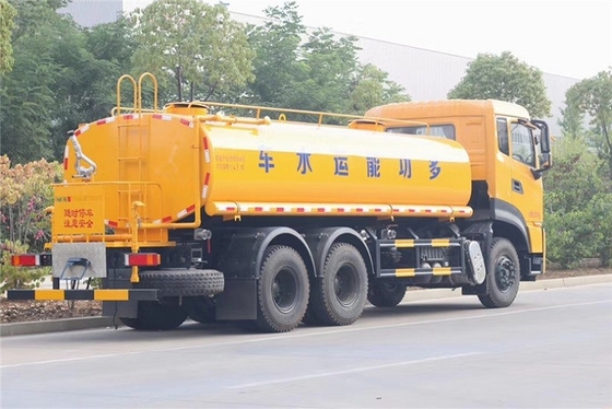 Ağır 6x4 290HP Belediye Temizlik Kamyonu Manuel 9MT 20cbm Yağmurlama Aracı