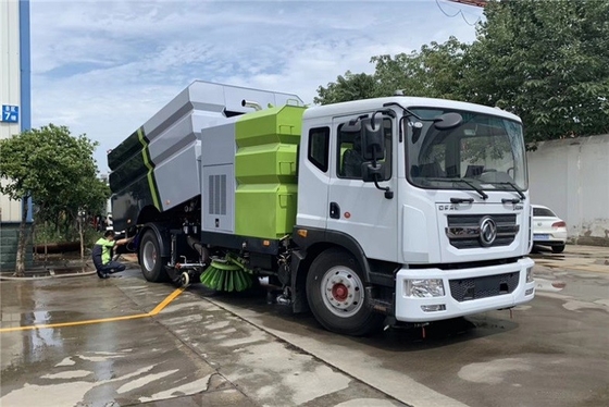 Temizlik Süpürgesi Belediye Sanitasyon Kamyonu Dizel Motor 4x2 8m 200 HP