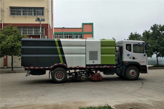 Temizlik Süpürgesi Belediye Sanitasyon Kamyonu Dizel Motor 4x2 8m 200 HP