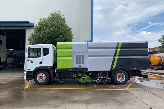 Temizlik Süpürgesi Belediye Sanitasyon Kamyonu Dizel Motor 4x2 8m 200 HP