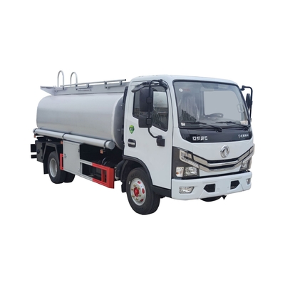 Benzinli Dizel Yakıt Tankeri Kamyon 4x2 Tekerlek 4.5 Cbm Gazyağı Yağ Taşıma Kamyonu