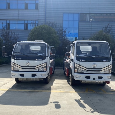 Benzinli Dizel Yakıt Tankeri Kamyon 4x2 Tekerlek 4.5 Cbm Gazyağı Yağ Taşıma Kamyonu