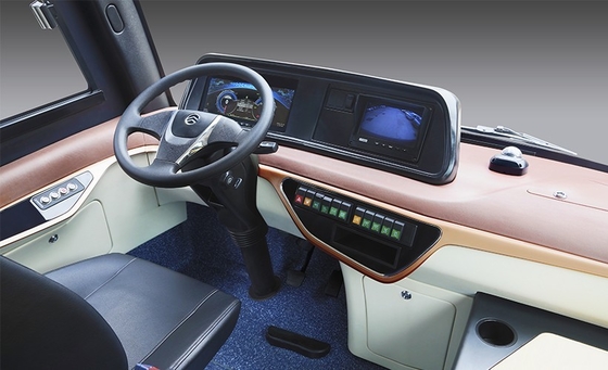 Mini EV Şehir Servis Otobüsü 10 - 14 Kişilik Elektrikli Otobüs Kilometresi 265km
