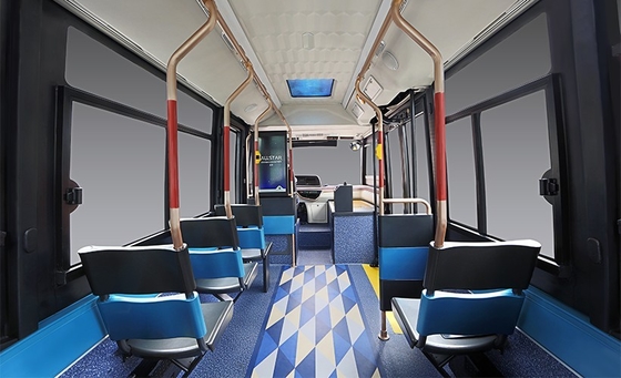 Mini EV Şehir Servis Otobüsü 10 - 14 Kişilik Elektrikli Otobüs Kilometresi 265km