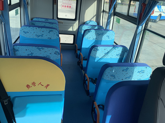 Çocuk İlköğretim Okulu Otobüsü 6m WEICHAI Dizel 120hp Standart ABS Sarı Servis Otobüsü
