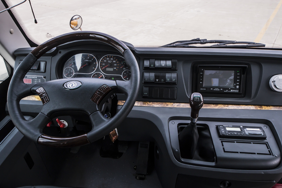 6.5m 80km/s Okul Sarı Servis Otobüsü 24 - 32 Koltuk 115hp Dizel Güç