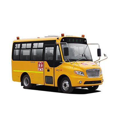 100hp 10 - 19 Kişilik Öğrenci Servis Otobüsü 5.5m Dizel Motor Gücü 80km/h