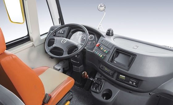 100hp 10 - 19 Kişilik Öğrenci Servis Otobüsü 5.5m Dizel Motor Gücü 80km/h