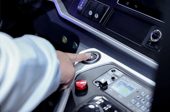 23 Kişilik Elektrikli Halk Otobüsleri 10m Şehiriçi Trafik Hattı 5750mm Dingil Mesafesi